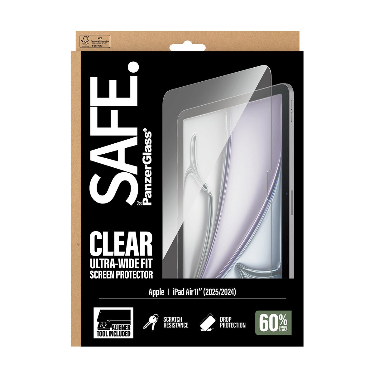 SAFE. by PanzerGlass® Displayschutz iPad Air 11